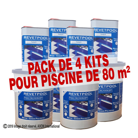 PACK REVETPOOL EPOXY 80M²