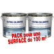 PACK 100m² COATING CHLOREPOOL